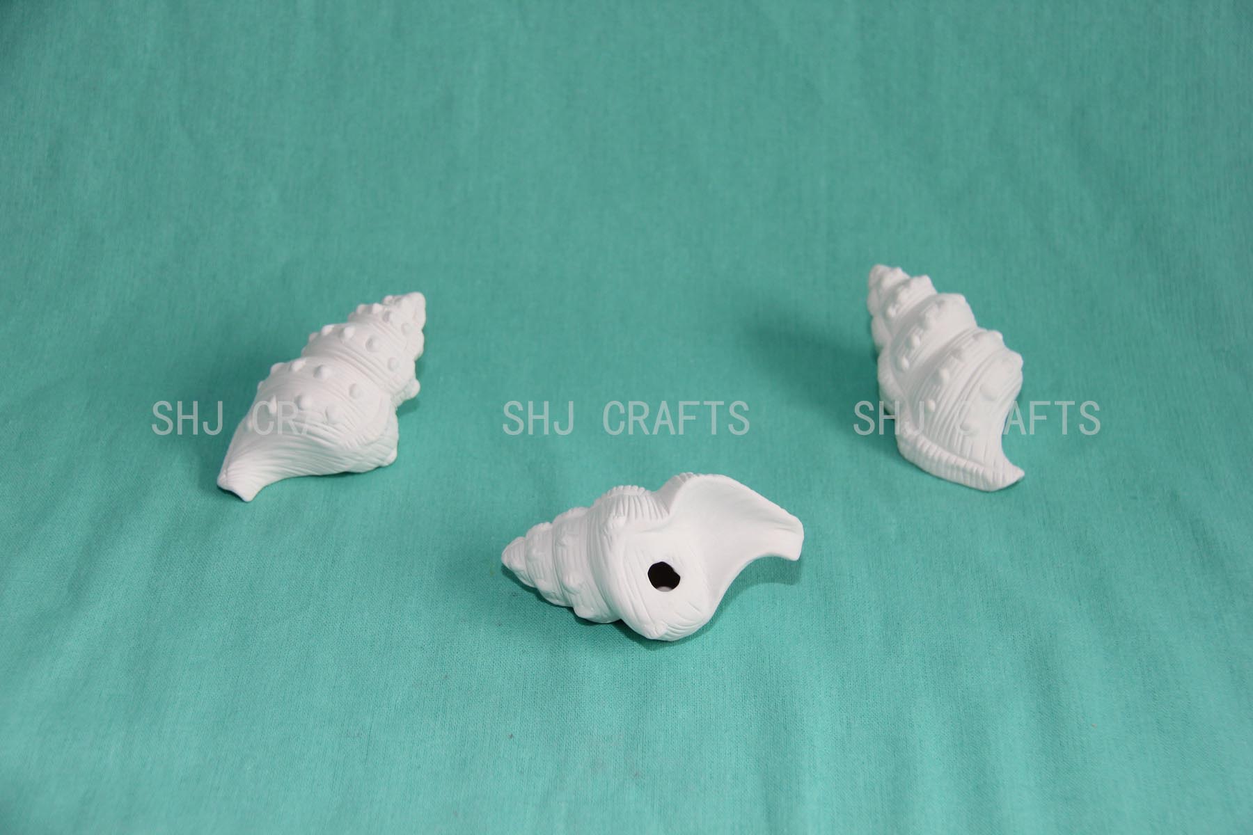 SHJ00475 Decorate your own ceramic conch