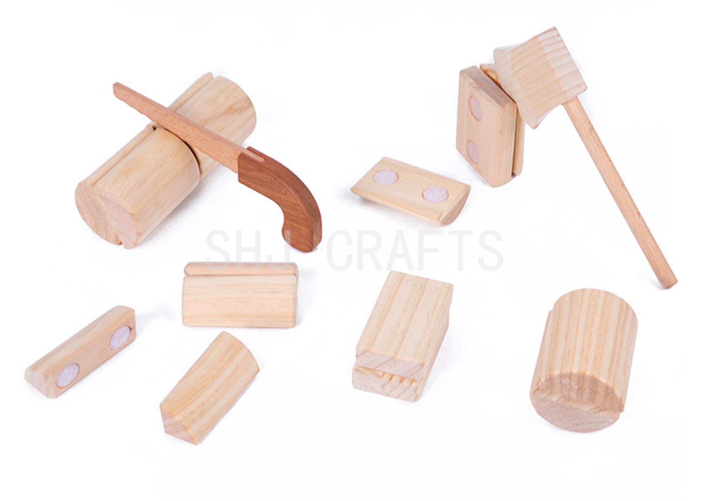 SHJ00486 Firewood chopping tool toy set