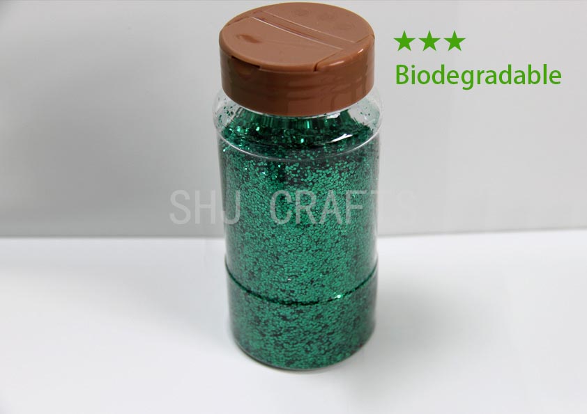 SHJ00653 Biodegradable glitter 4oz,green