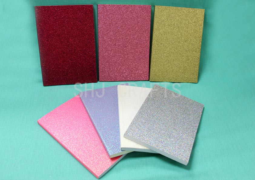 SHJ00664 Glitter cover notebooks