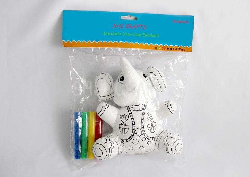 SHJ00684 Decorate Your Own Elephant