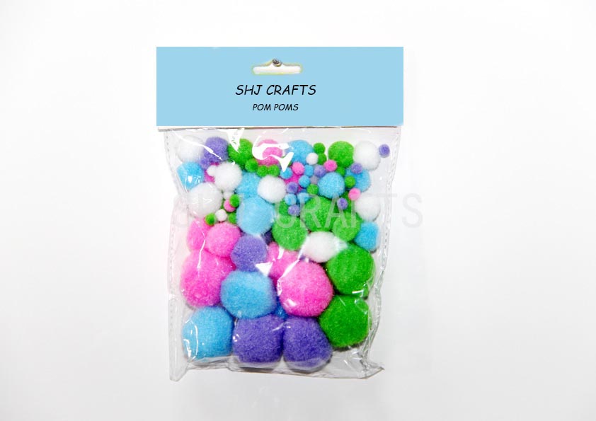 SHJ00746 pom poms