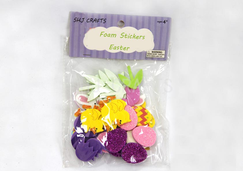 SHJ00772 Foam stickers for Easter