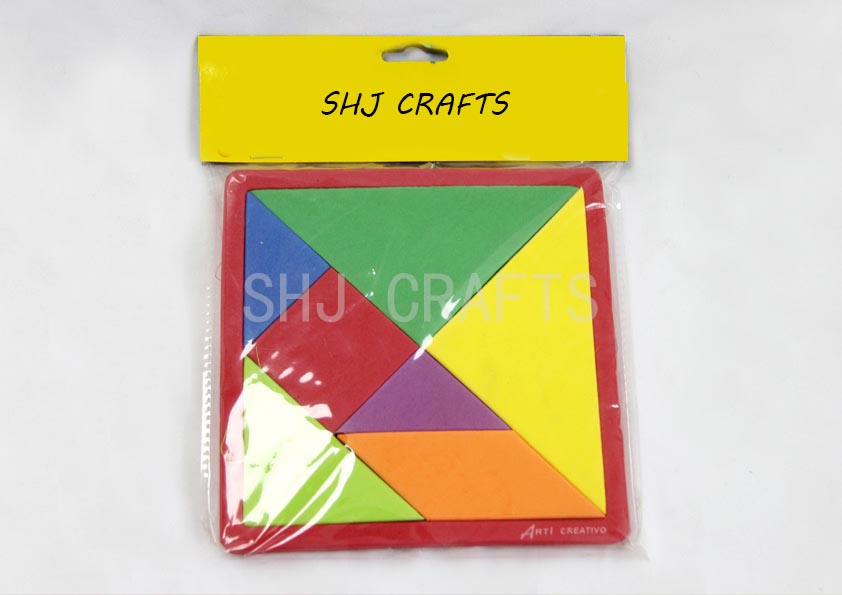 SHJ00781 Foam tangram set