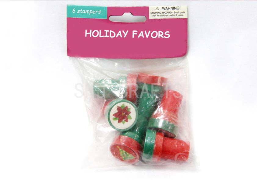 SHJ00845 Plastic stampers for Christmas