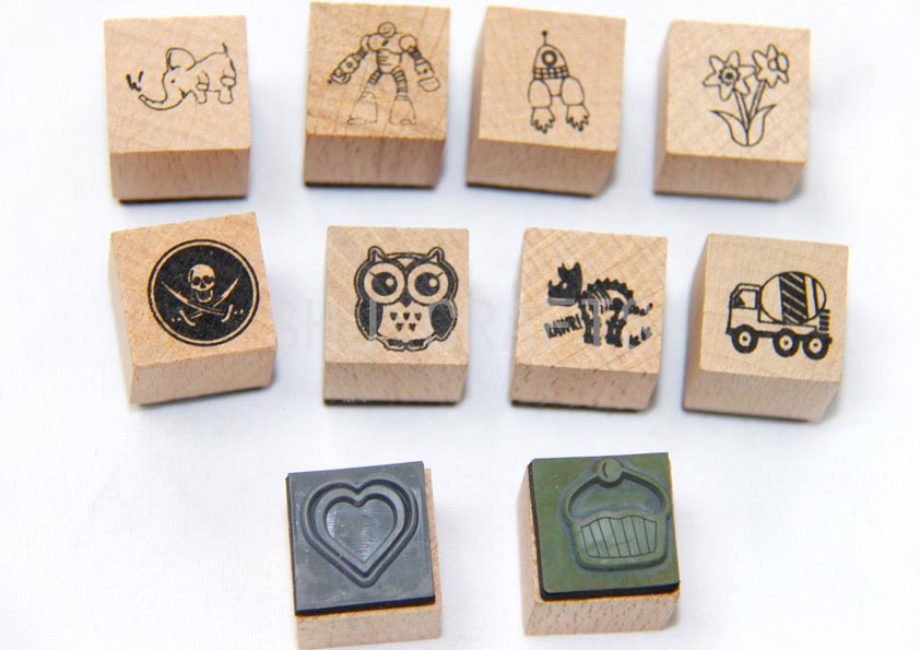 SHJ00860 Customized Wooden Stamps