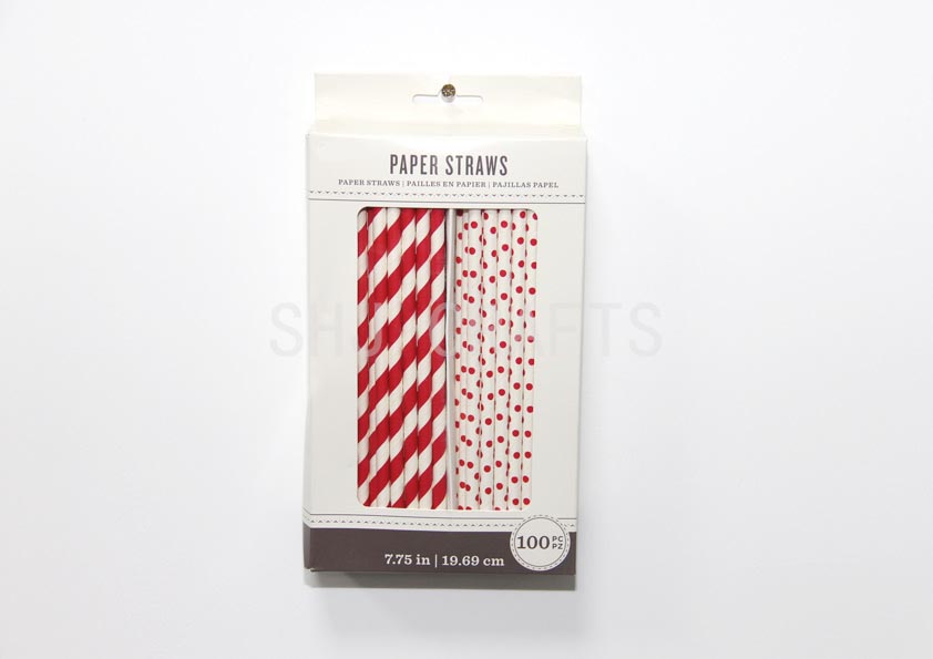 SHJ0053 Paper straws 100pcs