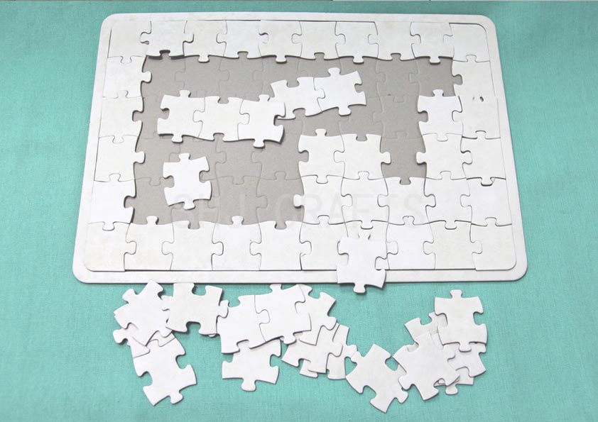 SHJ01030 Blank puzzle for painting