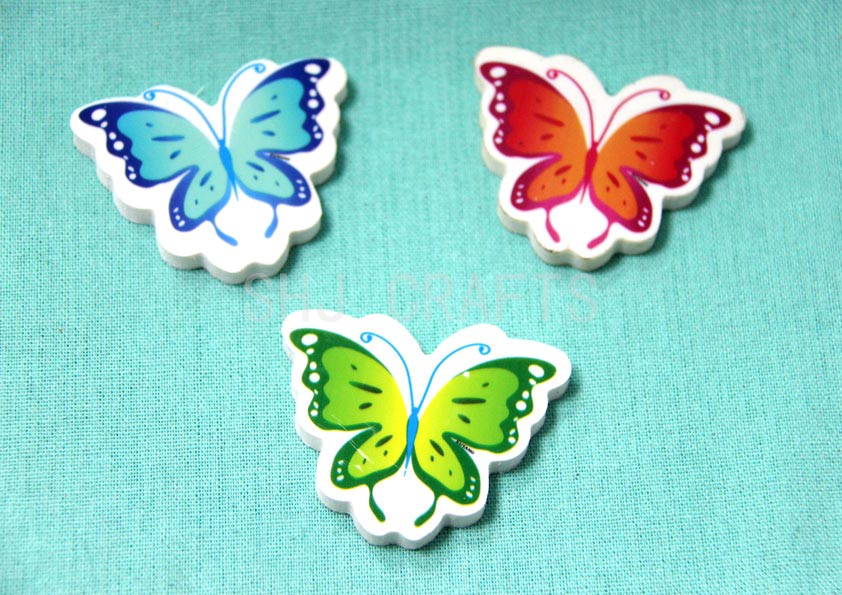 SHJ01221 Butterfly shaped erasers