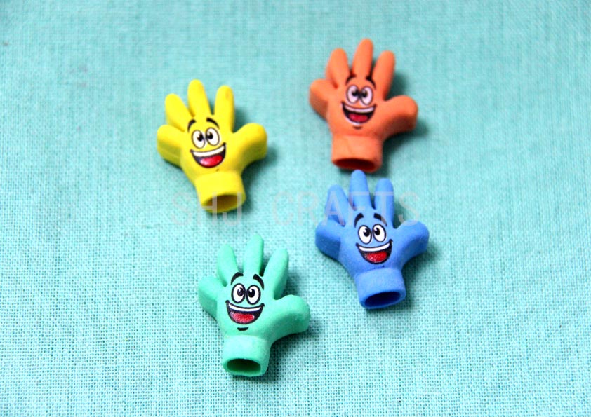 SHJ01223 Hands shaped eraser