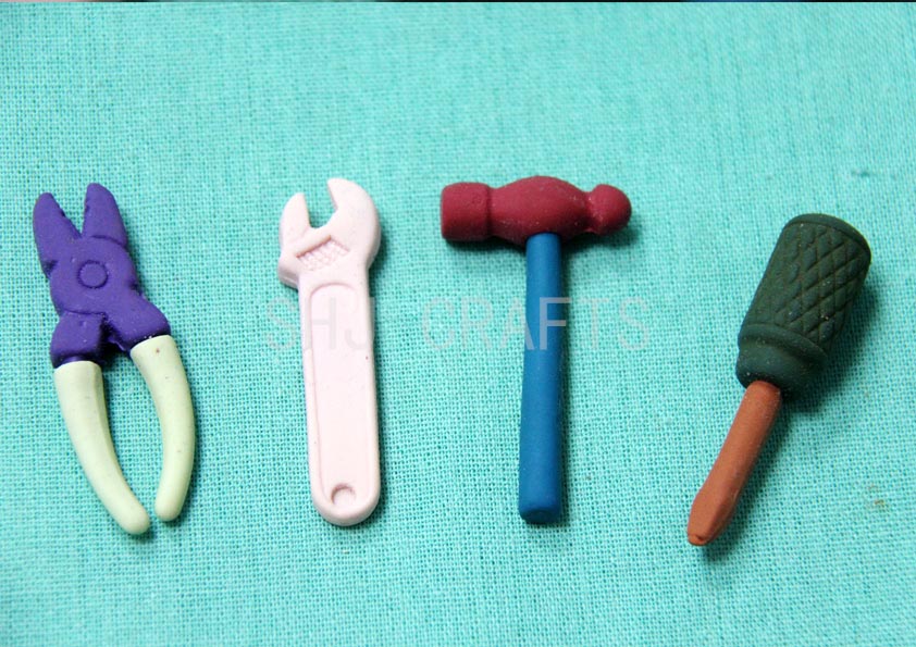 SHJ01256 Tools shaped erasers