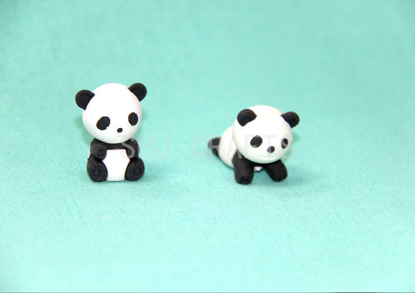 SHJ01359 Panda 3D erasers